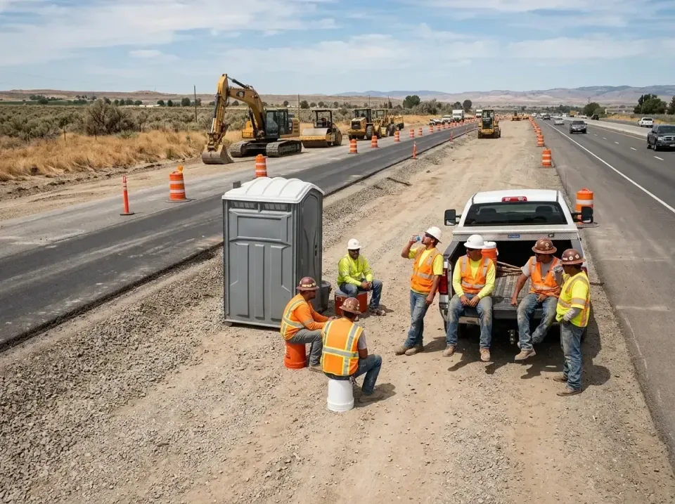 highway-road-construction-crew-007 — frequently asked questions, Porta Potty and Restroom Rentals in Draper, UT
